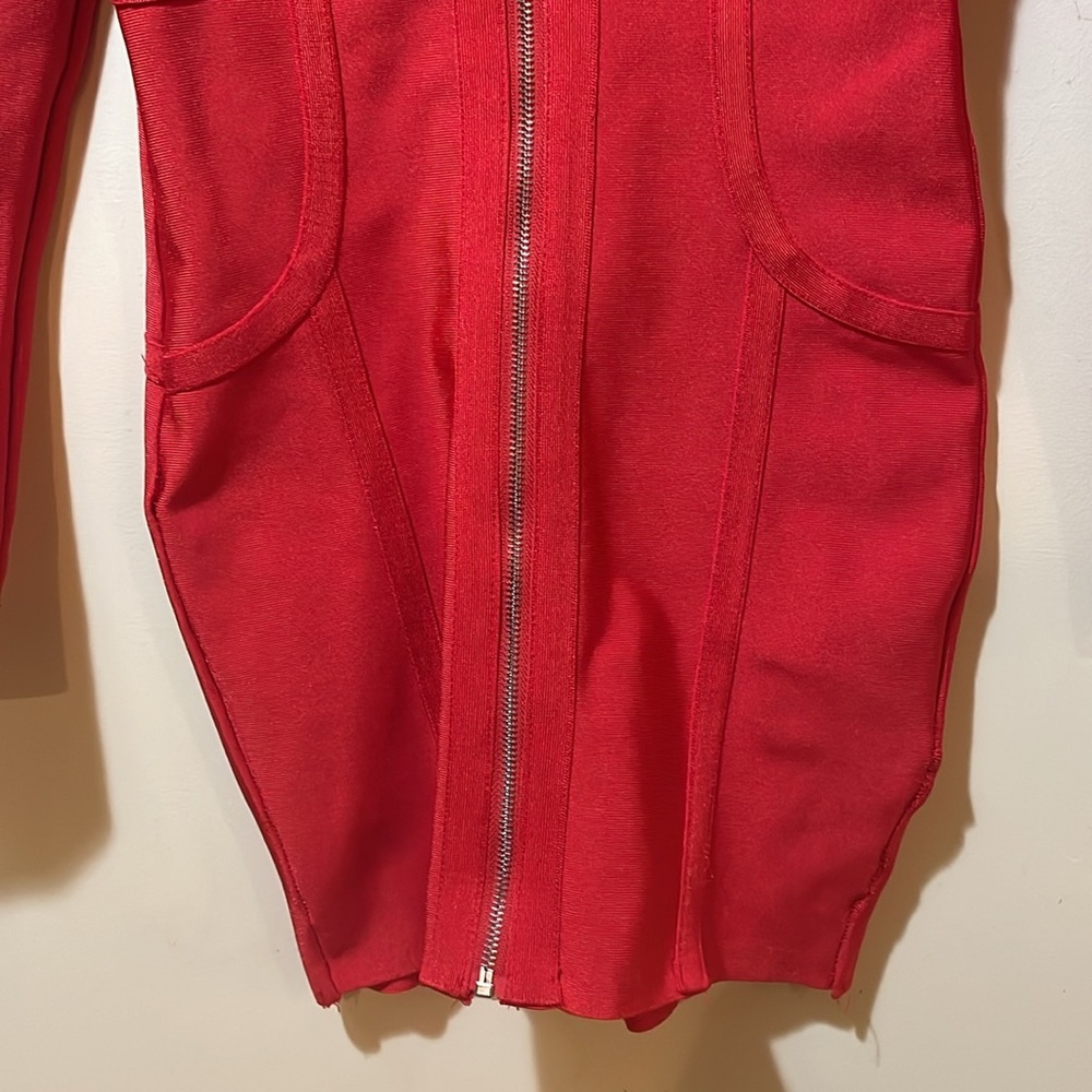 Womens Revolve Superdown Brynn Zip Front Dress - image 6